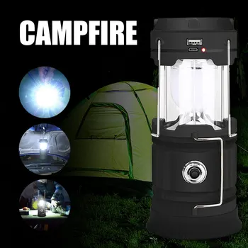 

Portable 3 In 1 Camping Light Hanging Tent Lantern Outdoor Waterproof LED Lamp HVR88