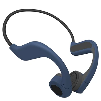 

Wireless Bluetooth 5.0 Bone Conduction Headphones Stereo Earphones IPX5 Waterproof Sports Headset Built-in Dual HD Mic