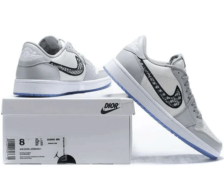 2021 оригинальный Dior X Air Jordan 1 NIKE половинной высоты Мужская  баскетбольная обувь модные Международный мужской талии; Большие размеры  40-46 | Спорт и развлечения | АлиЭкспресс