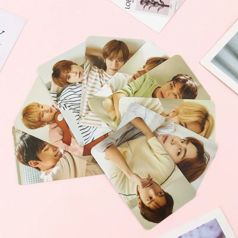 9 шт./компл. NCT 127 фото плакат ломо карты самодельные Бумага Фотокарта вентиляторы коллекция подарков