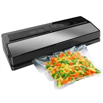 

Automatic 110W Vacuum Sealing Machine Home Best Vacuum Sealer Fresh Packaging Machine Food Saver Vacuum Packer