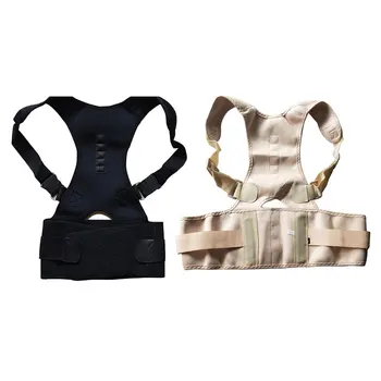 

Male Female Adjustable Magnetic Posture Corrector Corset Back Brace Back Belt Lumbar Support Straight Corrector de espalda S-XXL
