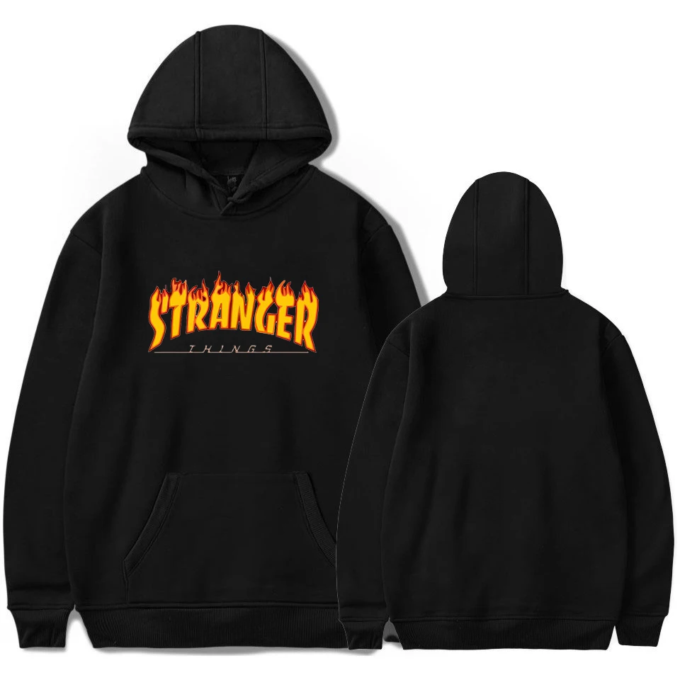 905-JX-stranger 5 Толстовки с капюшоном в стиле Харадзюку, мужские толстовки, женская одежда, уличная толстовка с капюшоном, зимняя одежда для девочек, Топ в стиле Харадзюку - Цвет: 905-JX-stranger 5