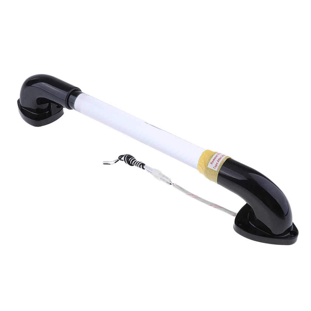 18'' 457mmm Assist Bar Grab Handle Blue LED Light Fits Marine RV Yacht 12V