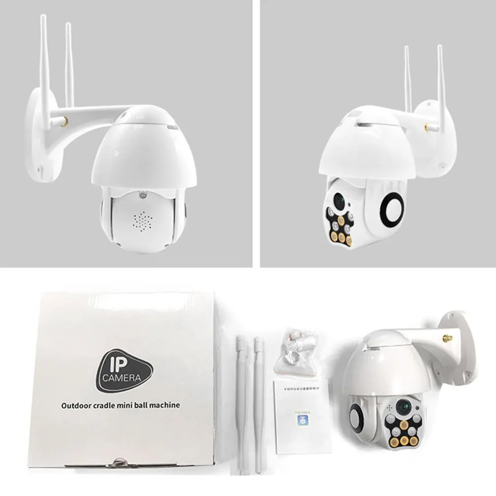 1080P PTZ IP камера Wifi наружная скорость купольная беспроводная Wifi камера видеонаблюдения системы безопасности видеонаблюдения 360 градусов шариковая машина