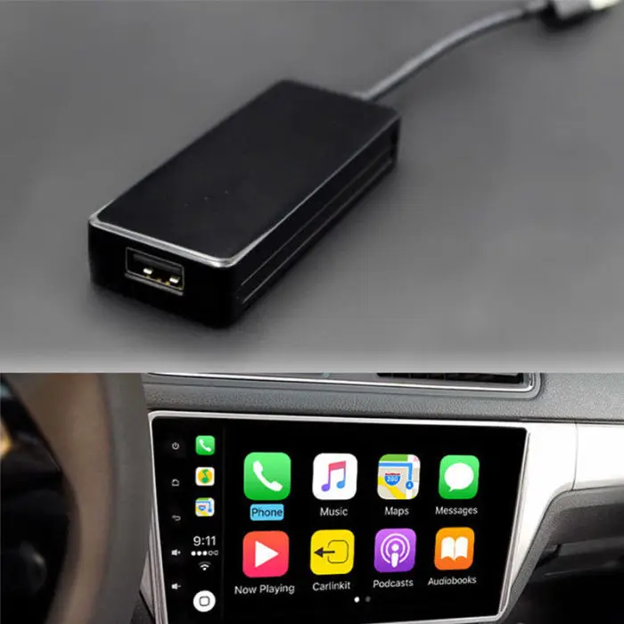 USB Android навигационный плеер Smart Link Dongle для iOS Apple CarPlay Android Auto V6