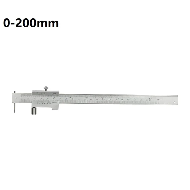XCAN Caliper Marking Vernier Caliper 0-200mm/250mm Stainless Steel Parallel Marking Vernier Caliper Marking Gauge Measuring Tool 0-200mm