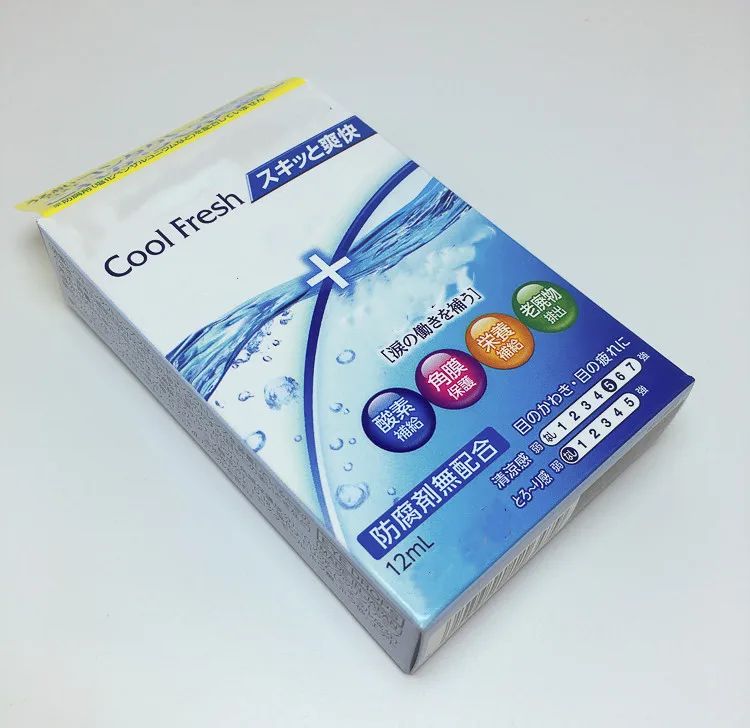 Eye drops eye water 3 прохлада снимает усталость глаз 12 мл - Цвет: blue