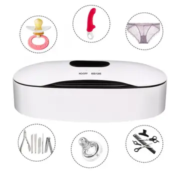

USB UV Case Jewelry Cleaner Ultraviolet LED Box for Nail Art Manicure Tools for Comestics Beauty Salon Nail Accessories