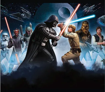 

8x8FT Force Awakens Dark Space Planet Custom Photo Studio Background Backdrop Vinyl 10x10 10x12
