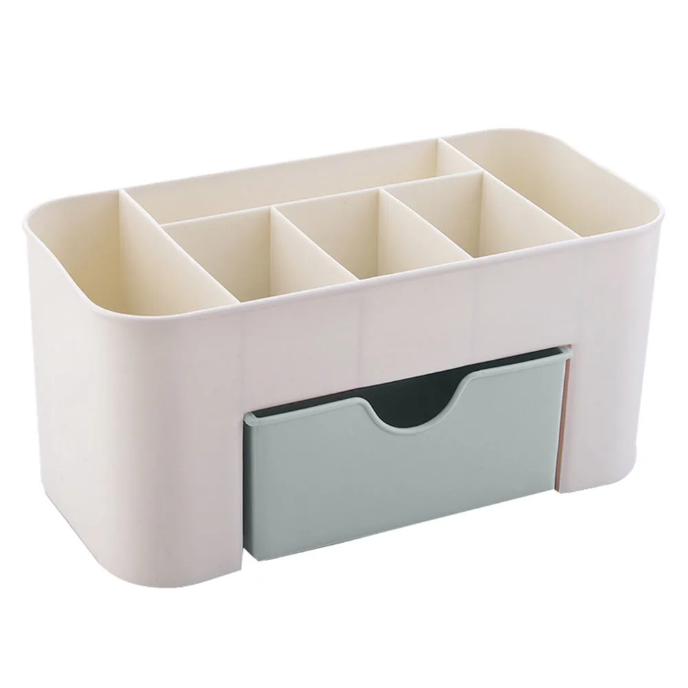 Green 22x10.5x10.5cm Металлический органайзер для макияжа, держатель для кистей, коробка для хранения ювелирных изделий с кристаллами, подставка для карандашей для бровей, косметическая коробка для хранения - Цвет: Green 22x10.5x10.5cm