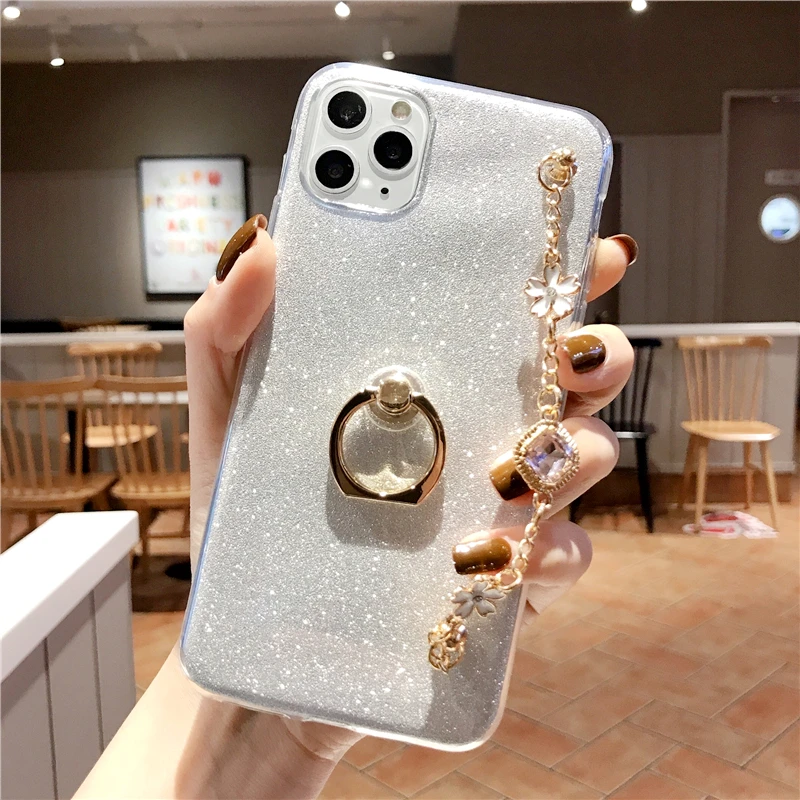 Роскошный чехол со стразами и ремешком для телефона Samsung Galaxy S3 S4 S5 S6 S7 S8 S9 S10E S10 |