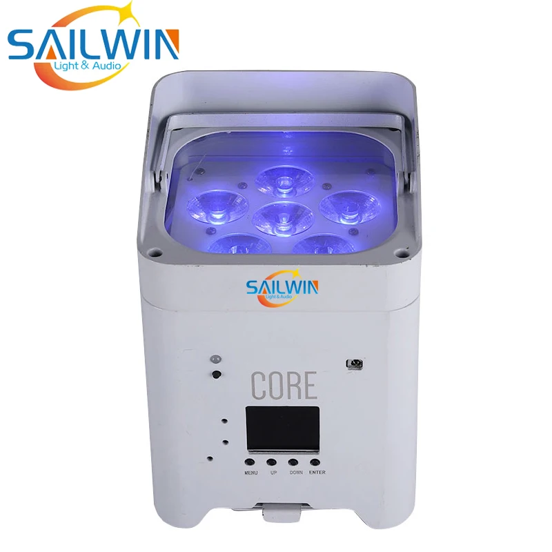 Freedoom 6X18W 6in1 RGBAW УФ батарея DMX питание приложение для управления телефоном