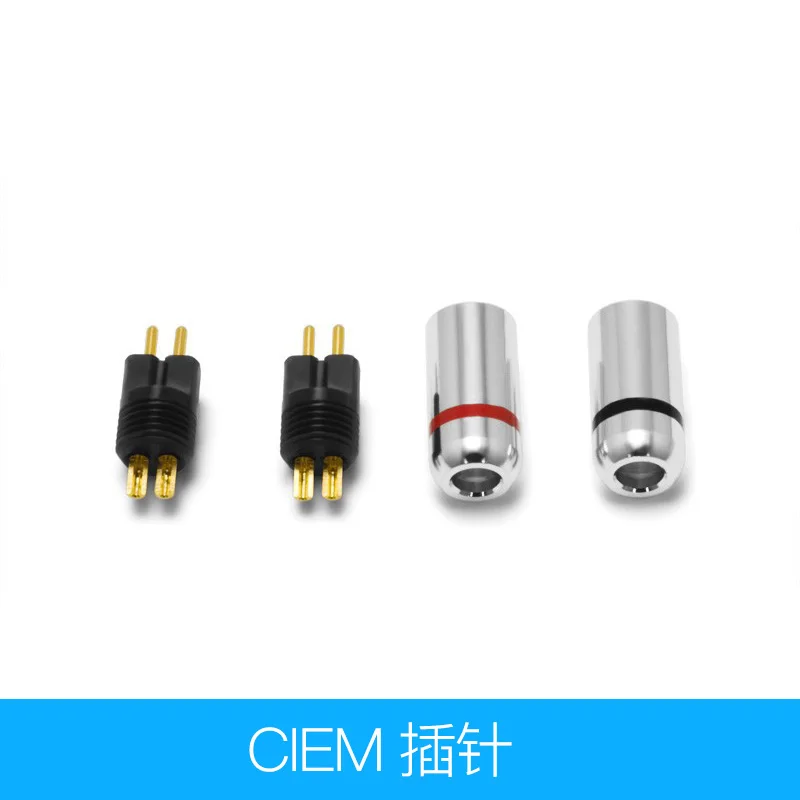 CIEM 0.78 1 пара Oyaide MMCX/CIEM 0,78 для se846/535/UE900s/w60/ve6 штырь для наушников высокой чистоты позолоченный - Цвет: CIEM 0.78