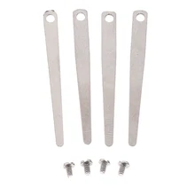 4 комплекта Саксофон плоские пружины с винтами принадлежности для саксофона музыкальный инструмент