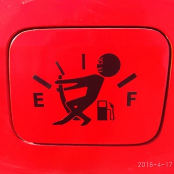 

Personalized Little Human Flaring Oil Indicator Car Sticker for Peugeot 206 207 208 301 307 308 407 2008 3008 4008
