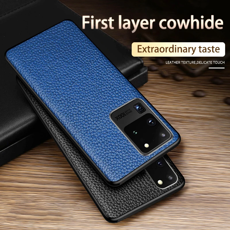 Leather Phone Case For Samsung S20 Ultra S10e s10 s20 Plus Note 20 ultra 8 9 10 plus galaxy A30s A51 A50s A70 A71 | Мобильные