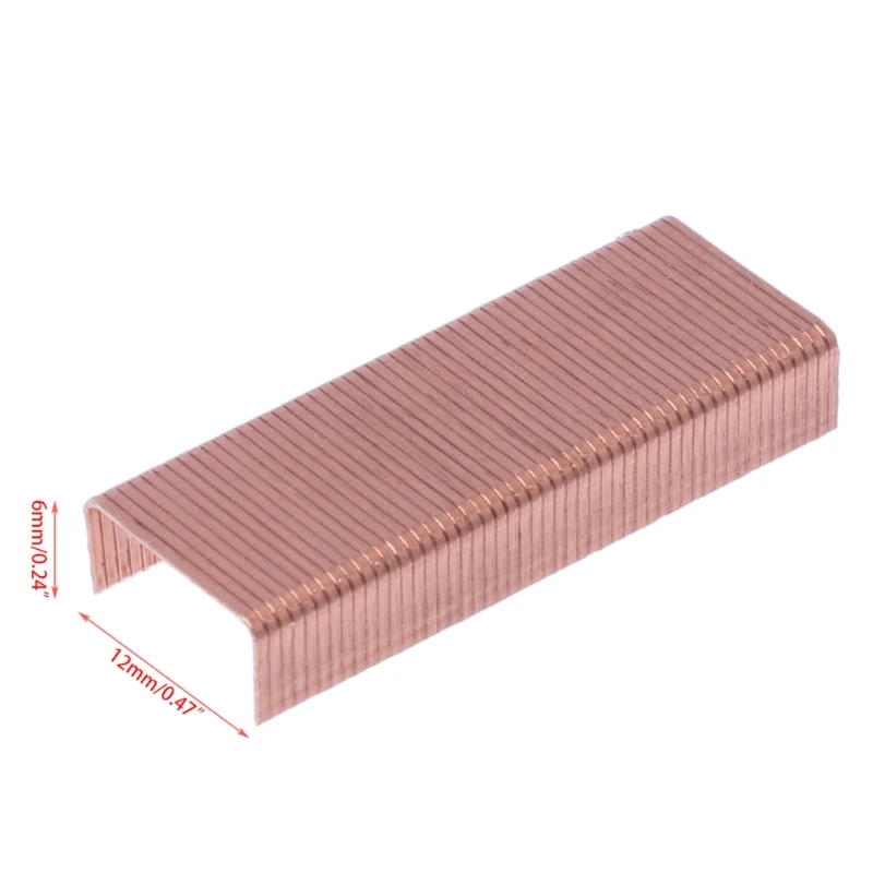 12mm 12# 24/6 creative metal office school binding supplies 1000Pcs/Box stapler pin
