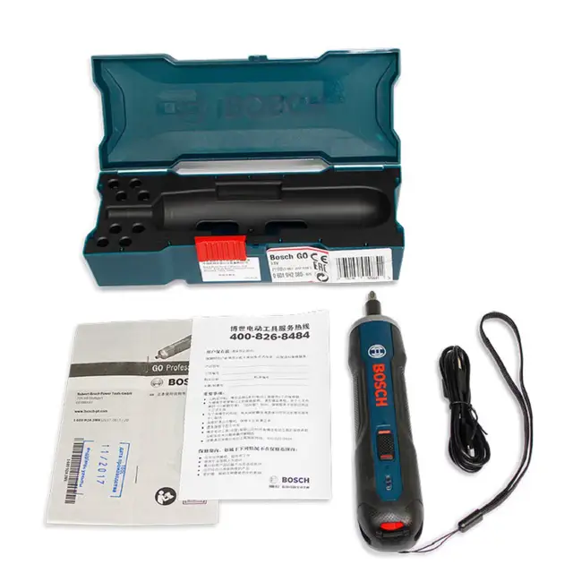 Bosch Go 6 Modes Adjustable Torques Screwdriver Tool Kits