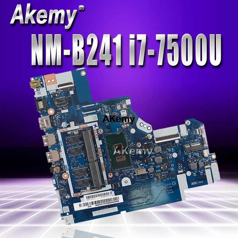 5B20N86271 материнская плата для lenovo ThinkPad 320-15IKB 320-15isk V320 Материнская плата ноутбука i7-7500U 4G DG421 DG521 DG721 NM-B241