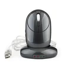 Ergonomic Gaming Mouse 1200dpi 2.4GHz Wireless Mouse Mice with 3 Port USB Hub Charging Dock Mouse Gamer mouse wireless 2020 New
