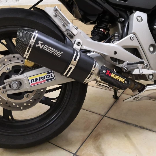 Akrapovic средняя выхлопная труба мотоцикла крышка протектор тепловой щит Обложка для HONDA transalp 650 варадеро xl1000 dio af27