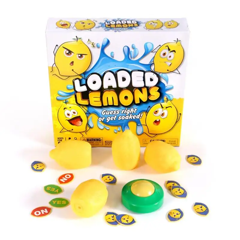 

Novelty Water Spray Lemon Game Puzzle Toy Novelty Competitive Game Fun Interaction Family's Necessary Decompression Toys