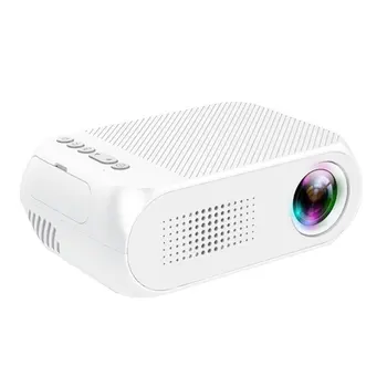 

Yg320 White Mini Portable Led Projector Usb Hdmi Home Cinema Projector for Mobile Phone Home Theater AU UA UK EU Plug