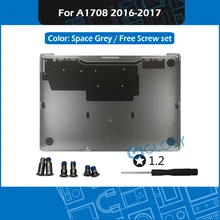 Полный ноутбук A1708 нижний чехол для Macbook Pro retina 1" A1708 Нижняя крышка Нижняя оболочка космический Серый год