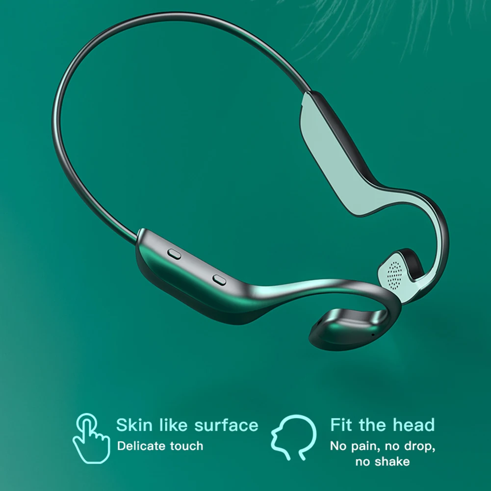G 100 Bluetooth 5 0 Wireless Headphones Bone Conduction Earphone Outdoor Wireless Sports Earphones Handsfree Headsets