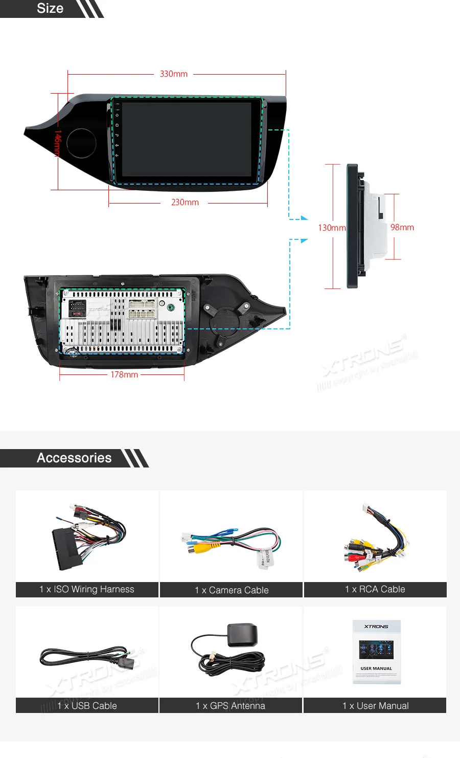 " Android 10,0 Q OS автомобильный мультимедийный gps радио для Kia Cee 'd 2012-(Левый руль) с углом обзора 178 ° ips экран