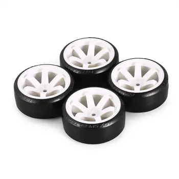 

4Pcs Hard Plastic RC Drift Tire Hard Tyre Set for Traxxas/HSP/Tamiya/HPI RC On-road Vehicle Drifting Car Spare Parts drop ship