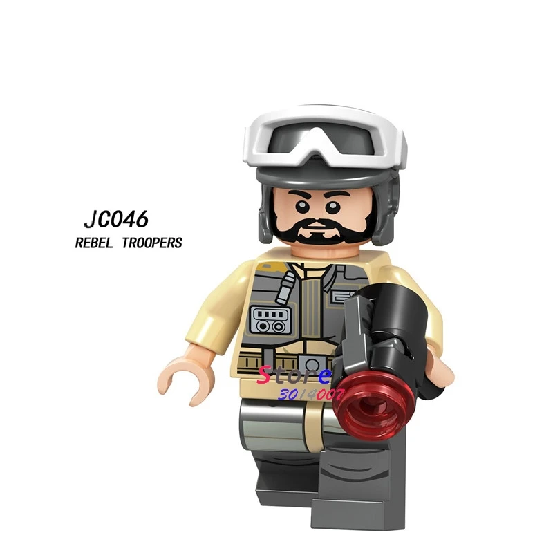JC046 Одиночный Sergeant Maz Kannata Snoke Pong Krell Строительный Блок игрушка для детей фигурки - Цвет: JC046