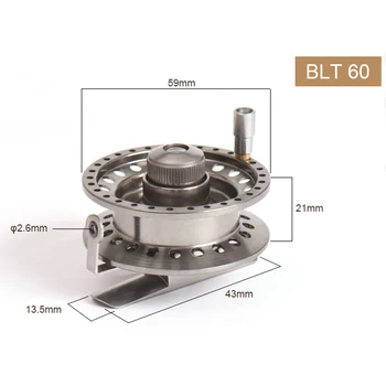 

Equipment Fly Fishing Reel Outdoor Sporting Supply Right Hand 2 + 1 bearing
