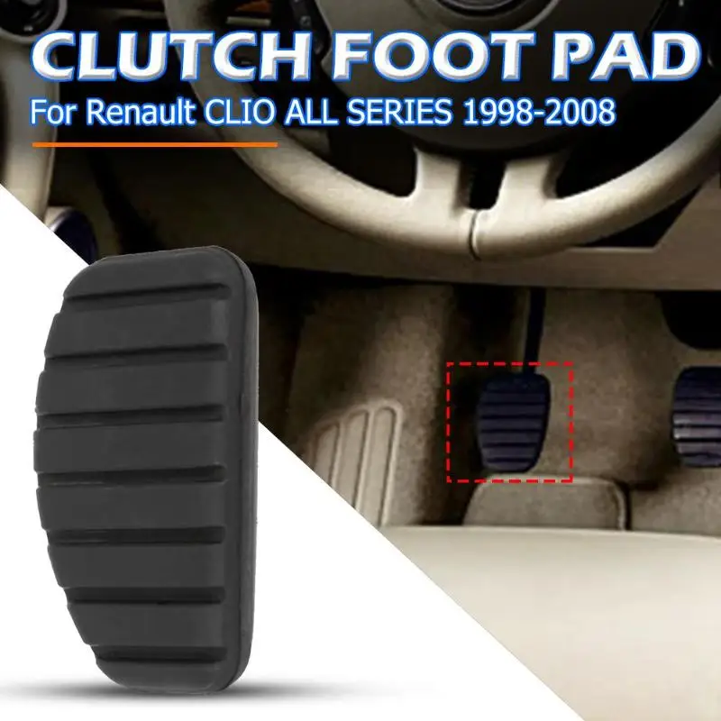 

VODOOL Car Clutch Brake Pedal Rubber Pad Cover Case For Renault CLIO SCENIC LAGUNA KANGOO ESPACE MODUS VEL SATIS Car Accessories