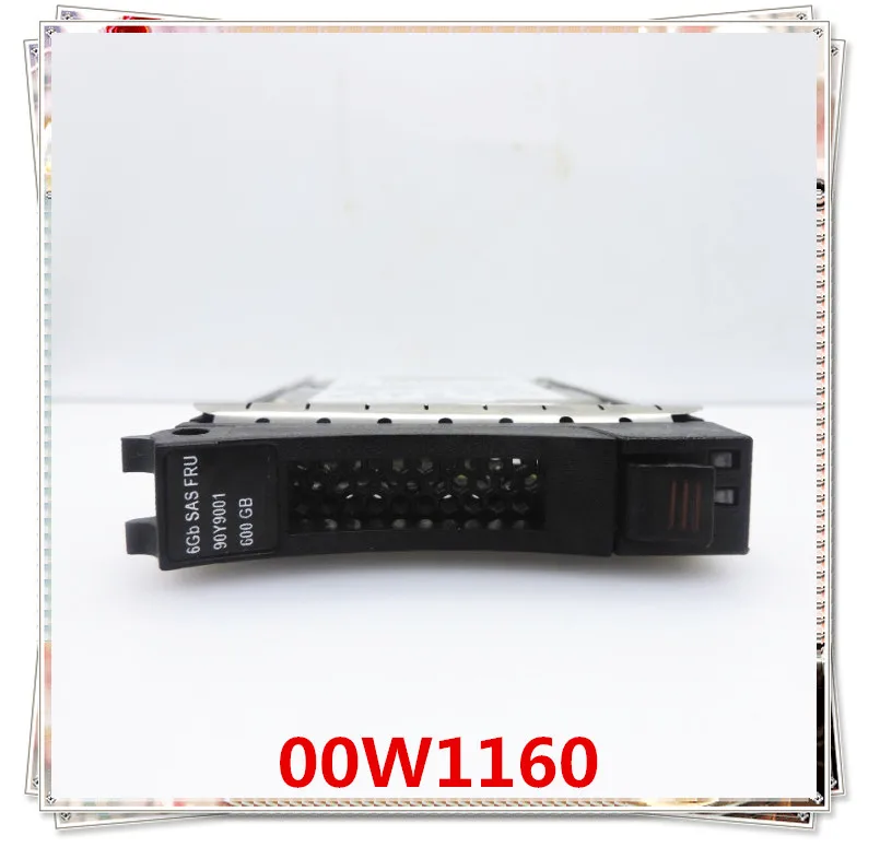 В коробке 1 год гарантии 00W1160 52216 600G 10K SAS DS3524