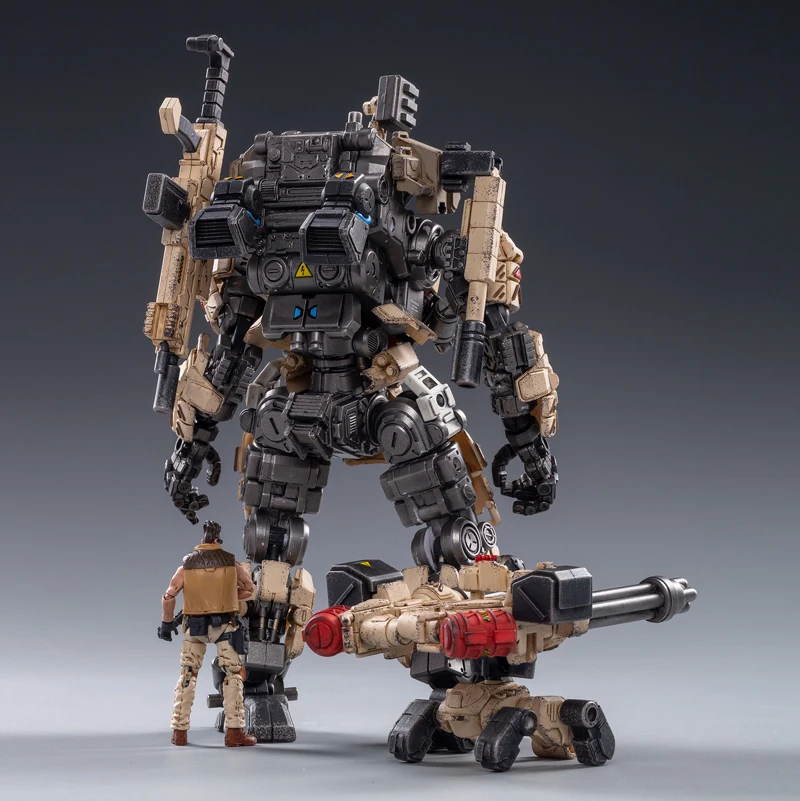JOYTOY Масштаб действия робот стальная кость пустыня издание тяжелый Firepower MECHA