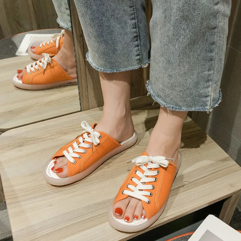 

Slippers female summer wear ins fashion 2020 new style all-around flat bottom fashion leisure net red hot style sandals