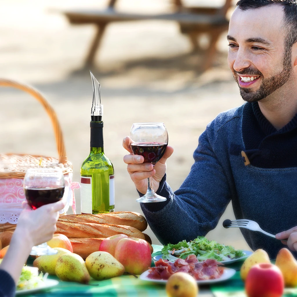 1 шт. акриловый Аэратор Графин-аэратор для вина Носик Pourer портативный винный аэратор Pourer винные аксессуары для любителей вина