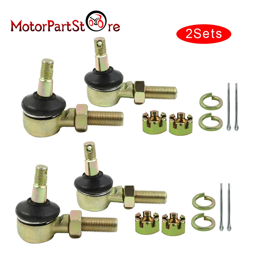 Наконечник поперечной рулевой тяги комплект шаровой шарнир для Yamaha YFM700 Raptor 700 YFZ 450 YFM Suzuki LT Z400 110cc 125cc 150cc 250cc ATV Quad Байк