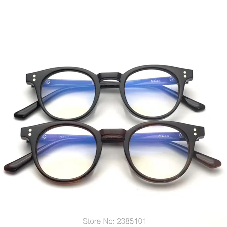 

2019 Gentle Milan Optical Glasses Frame Acetate Eyeglasses Reading glasses Women Men Eyewear Frames Myopia Prescription Glasses