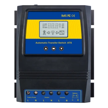 

Automatic Dual Power Transfer Switch 11KW Power Solar Charge Controller for Solar Wind System AC110V 220V On/Off Grid