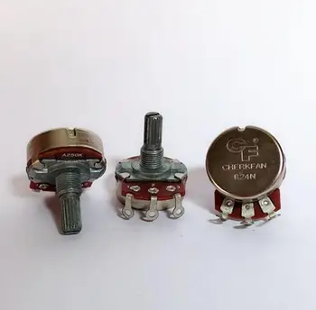 

1pcs/lot CF 24 for guitar potentiometer A250K shaft length 18mm