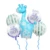 4D Прозрачный Baby Girl/Boy Bear Bubble Ball Birthday Party Синий/Розовый Воздушный Шар Baby Shower Gender Reveal Decor DIY Подарочные принадлежности