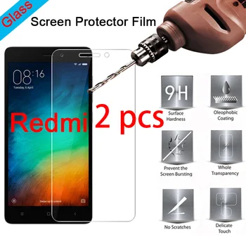 

2pcs 9H HD Protective Glass Screen Protector for Redmi 7 6 Pro 5 Plus Hard Toughed Tempered Glass For Xiaomi Redmi 6A 5A 4A 4X