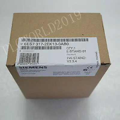 1 pcSiemens 6ES7317-2EK13-0AB0 SIMATIC S7 300 CPU317 PN/DP Стандартный контроллер RS485