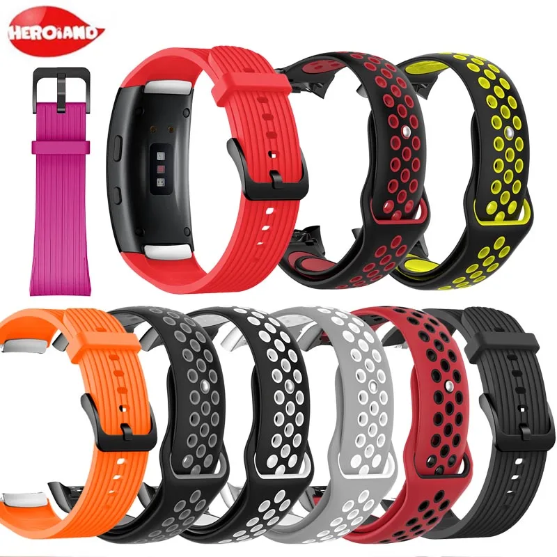 Высококачественный силиконовый ремешок для samsung gear Fit 2 спортивный браслет для samsung gear Fit 2 Pro