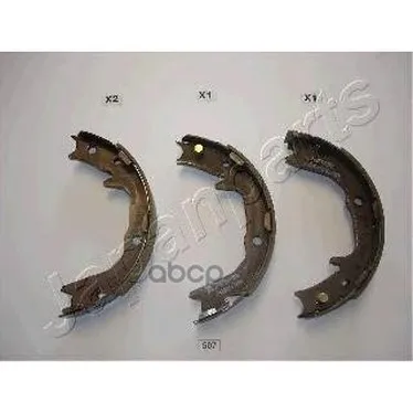 Колодки Ст.Тормоза Mitsubishi Lancer 01/Outlander 03/Galant 9603 Japanparts Gf507af Japanparts арт. GF507AF