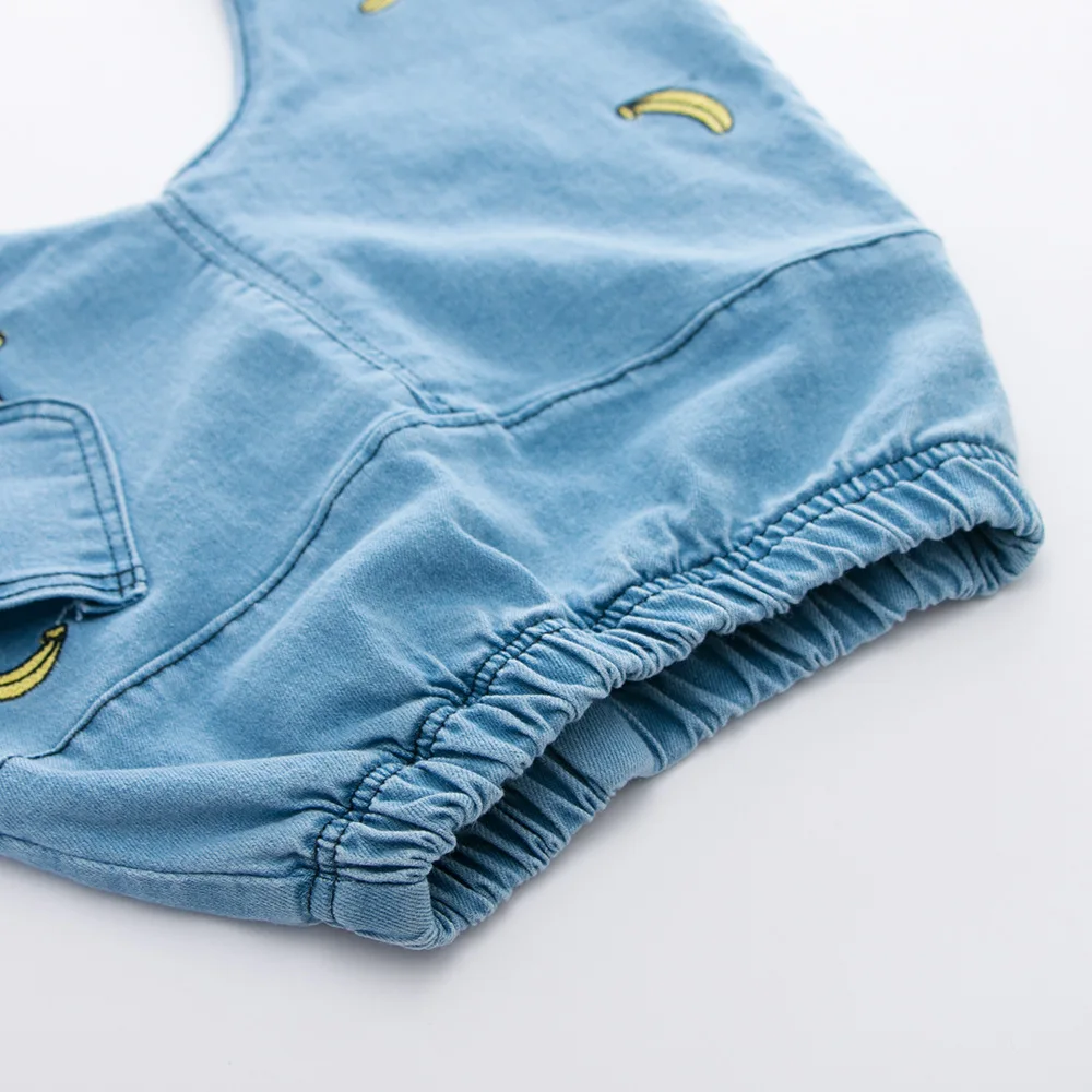 Новые стильные детские модные джинсовые шорты, детские универсальные джинсы со средней талией для мужчин и женщин