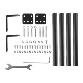 

3D Printer Parts Supporting Pull Rod Kit Aluminum Alloy Tie Rod Set Compatible Ender-3/Ender-3S/Ender-3 Pro